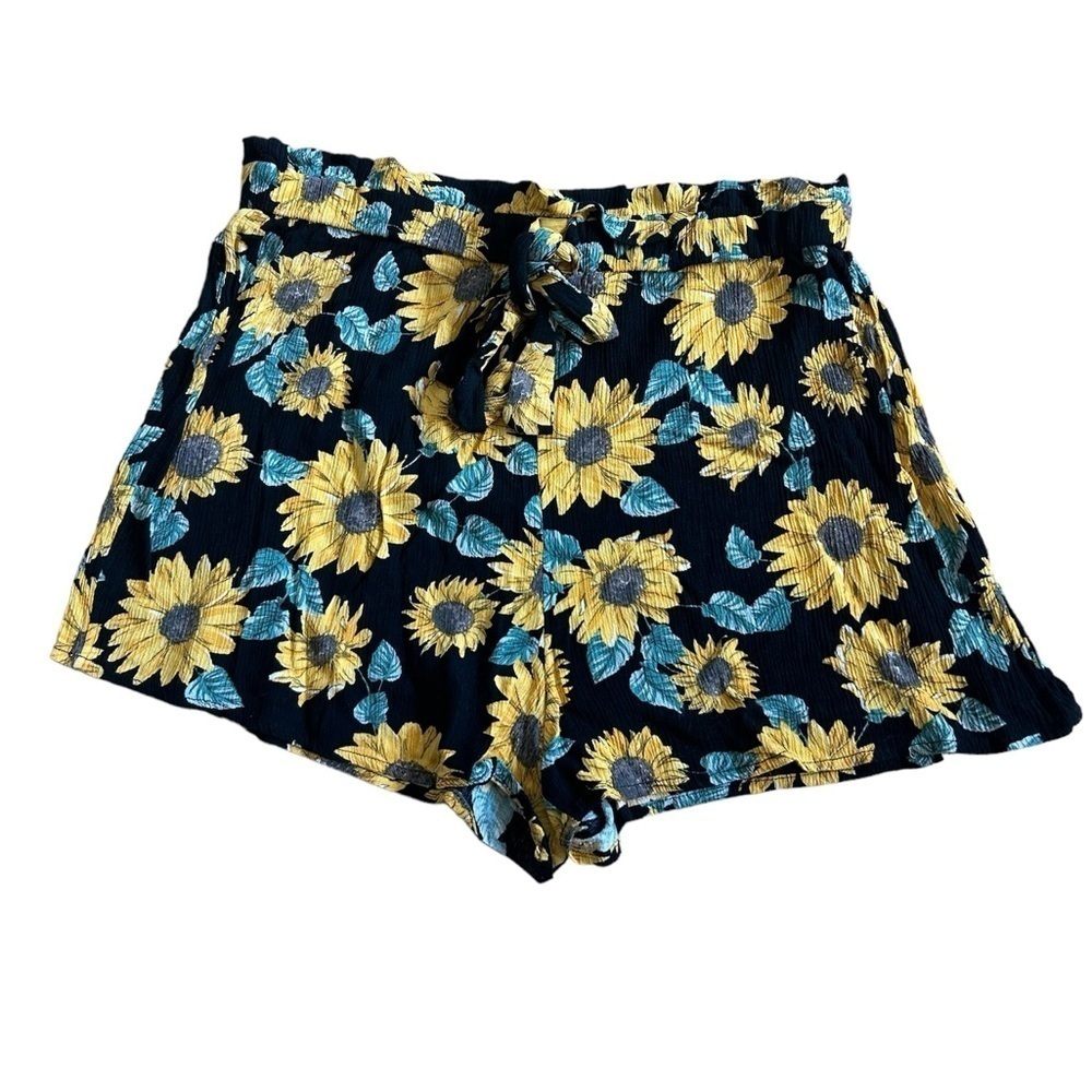 Divided Women's Floral Sunflower Shorts Size 6